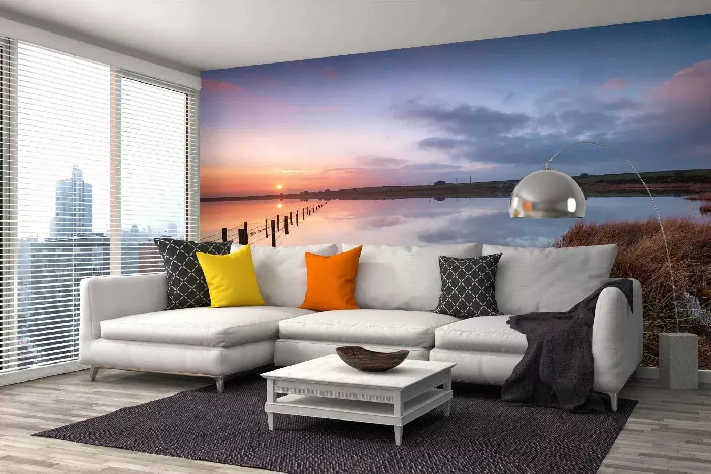 Fototapetes ar dabu - Saulriets Kornvolā, 375x250 cm D-ART