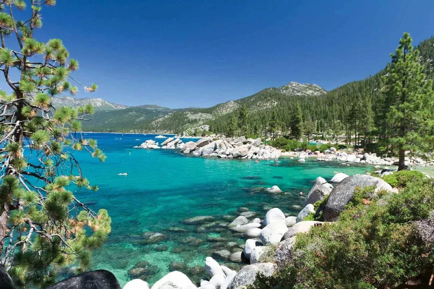 Fototapetes ar ezeru - Tahoe ezers, 375x250 cm D-ART
