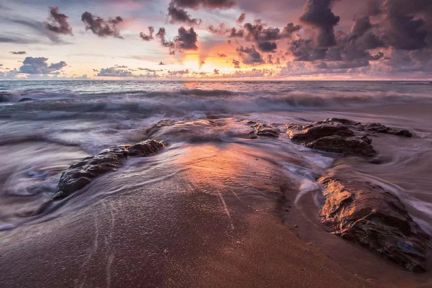 Fototapetes ar jūras ainavu - Jūras viļņi, 375x250 cm D-ART