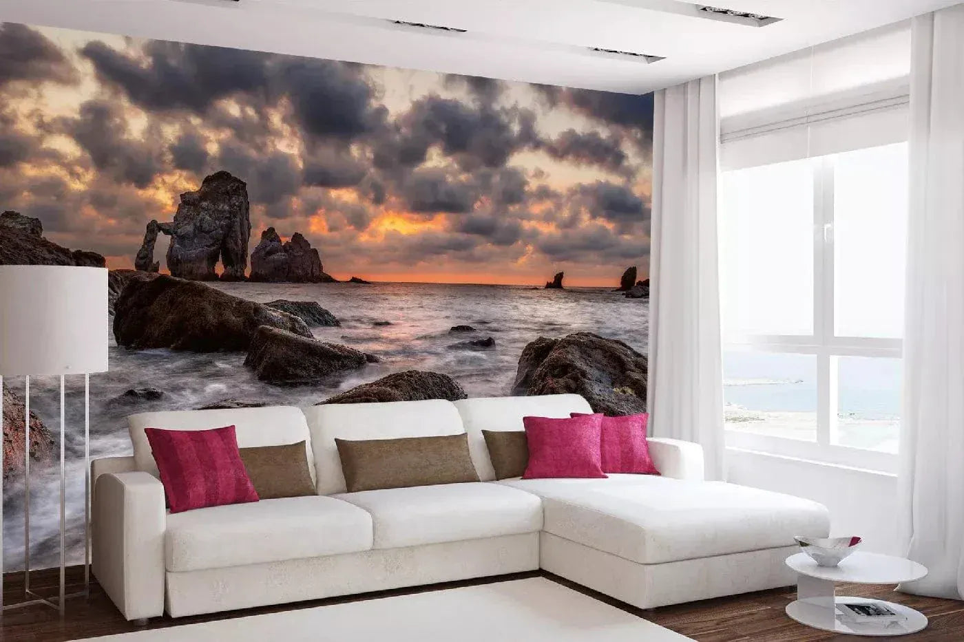 Fototapetes ar jūru - Jūras templis, 375x250 cm D-ART