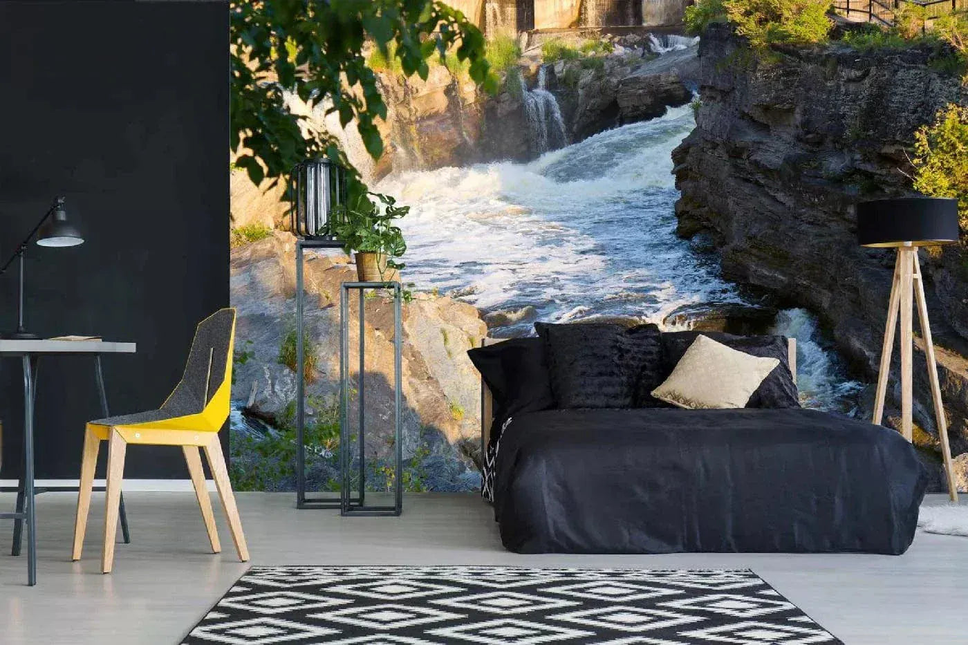 Fototapetes ar skaistu ainavu - Rocky Rapids, Kanāda, 375x250 cm D-ART