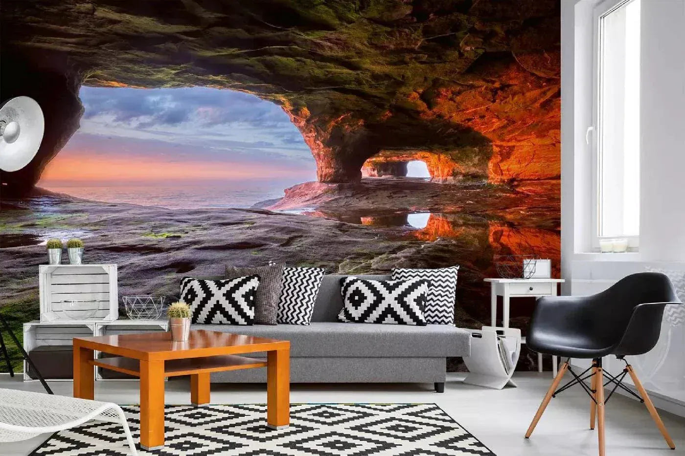 Fototapetes ar skaistu ainavu - Sapņu ezers, 375x250 cm D-ART