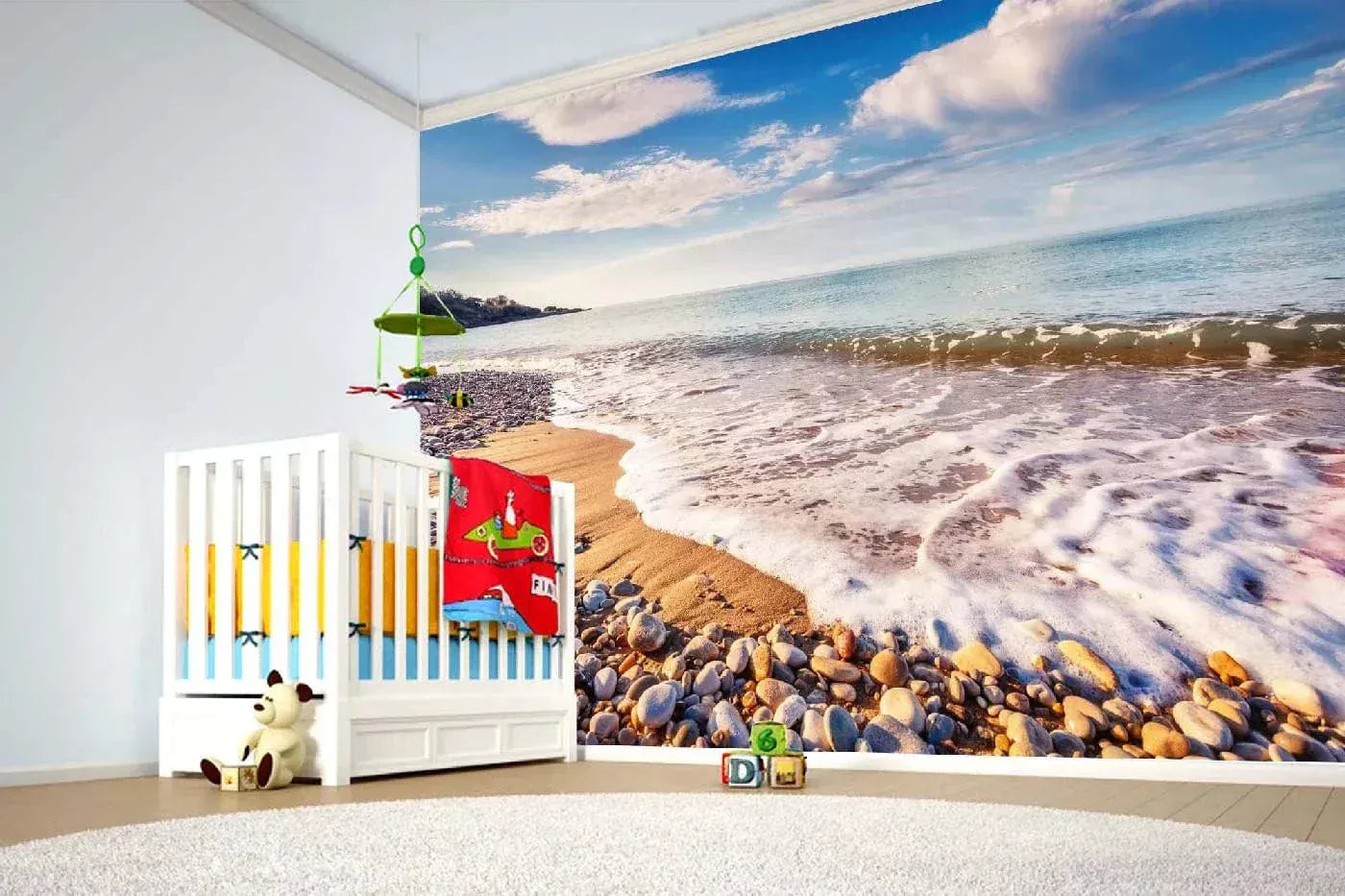 Fototapetes ar tropisko pludmali - Makauda Sicilia, N3225, 375x250 cm D-ART