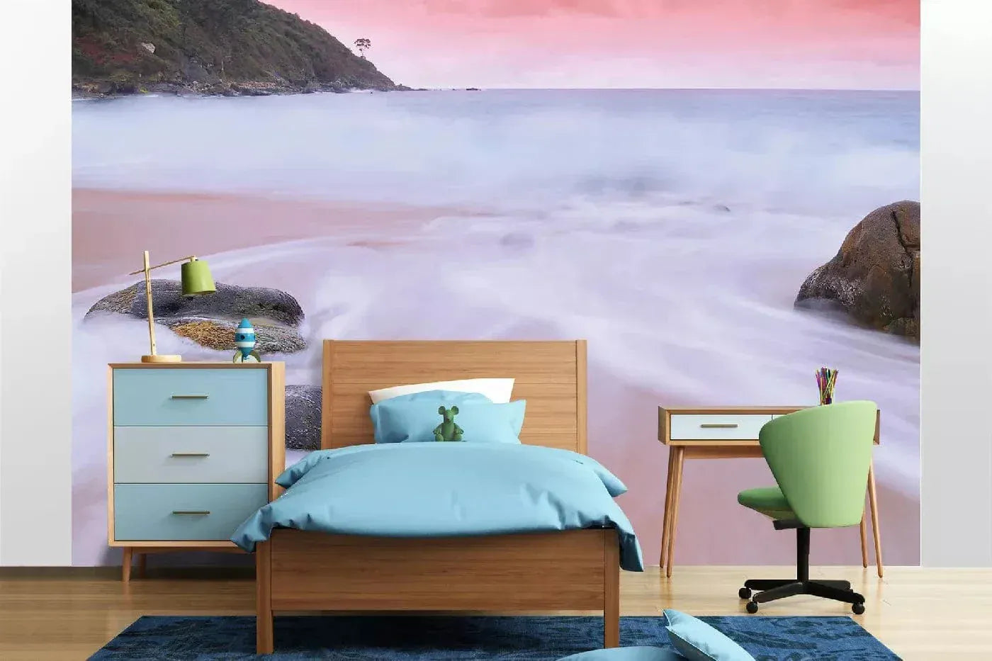 Fototapetes ar tropisko pludmali - Noslēpumainā pludmale, N3223, 375x250 cm D-ART