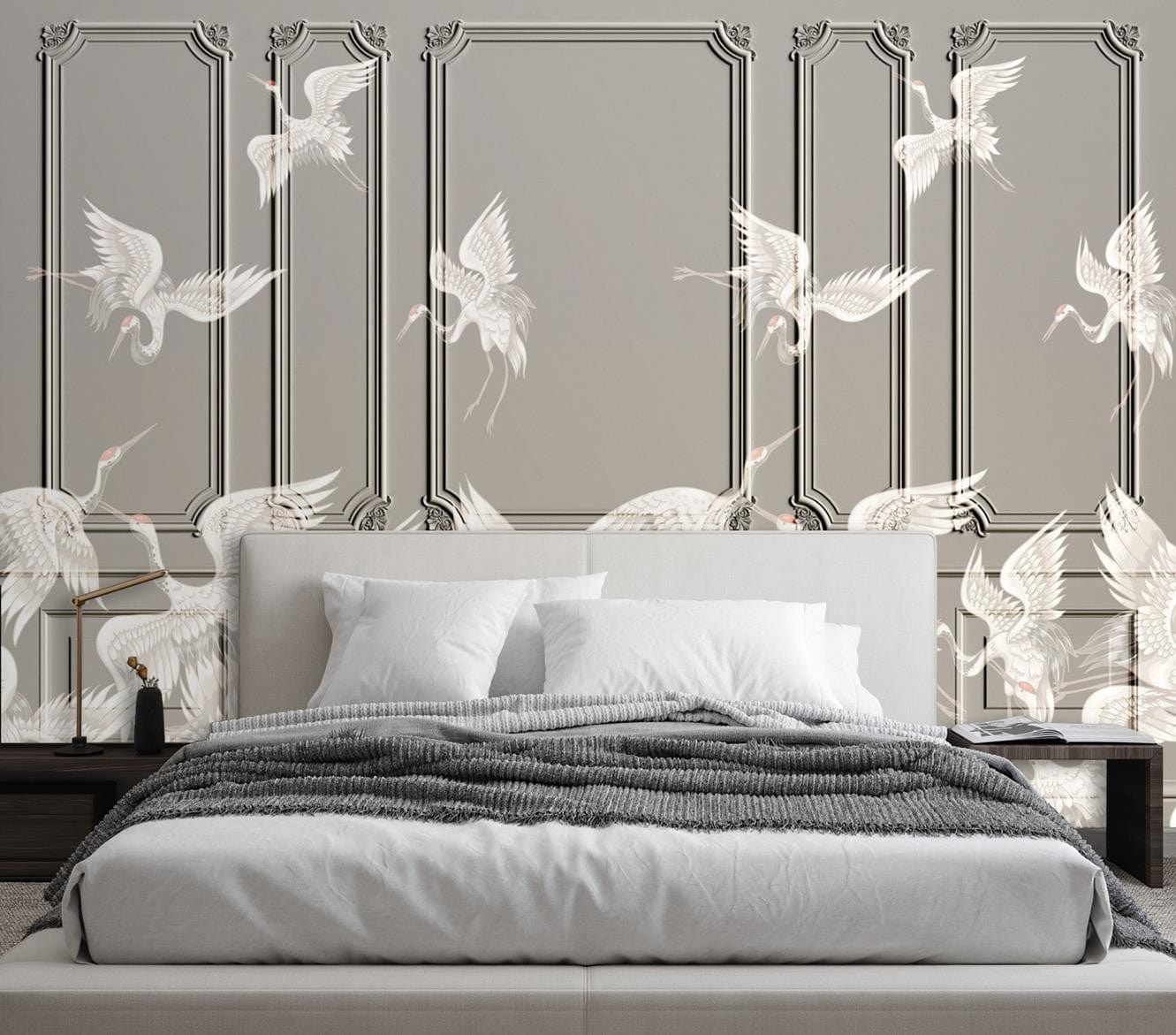 Fototapetes, Dzērves lidojumā Home Decor