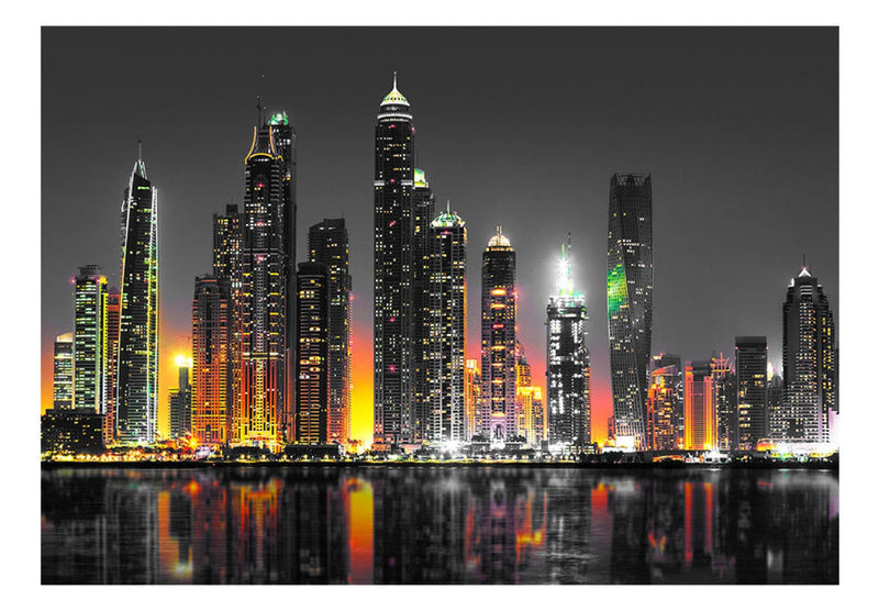 Fototapetes - Pilsēta tuksnesī (Dubaija), 90559 E-interjers.lv