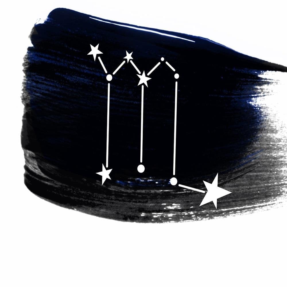 Glezna baltā rāmī - Zodiac Sign Scorpio  Home Trends DECO