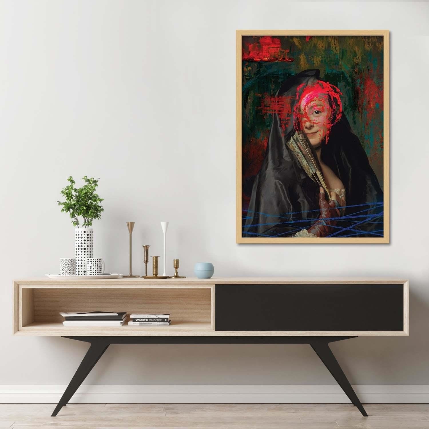 Glezna bēšā rāmī - Artwork  Home Trends DECO