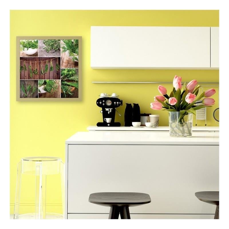 Glezna bēšā rāmī - Collected herbs  Home Trends DECO