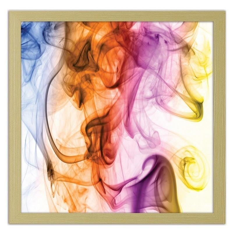 Glezna bēšā rāmī - Colour smoke  Home Trends DECO