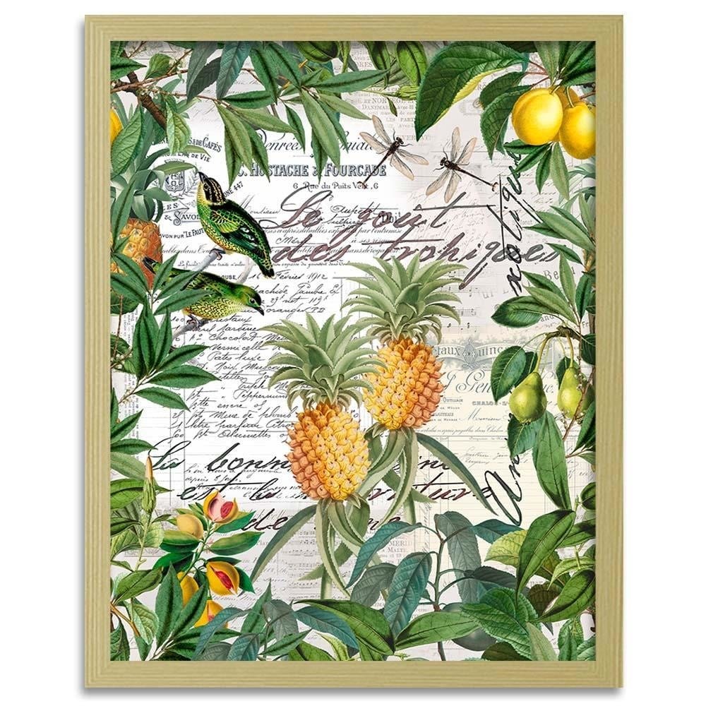 Glezna bēšā rāmī - Exoticism  Home Trends DECO