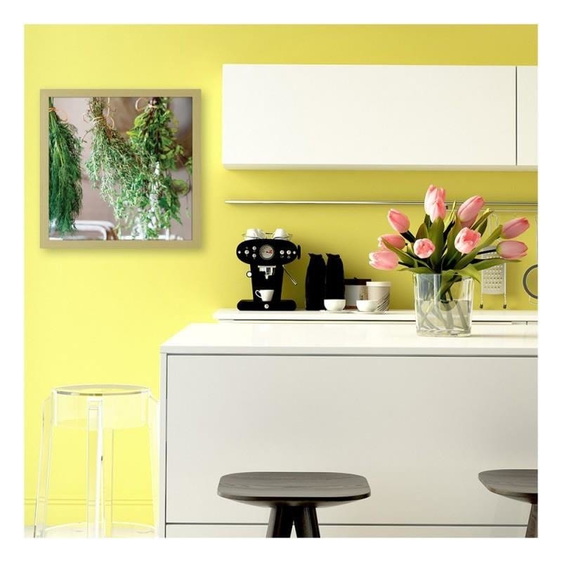 Glezna bēšā rāmī - Fresh herbs 2  Home Trends DECO
