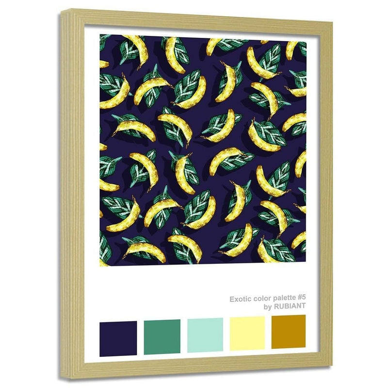Glezna bēšā rāmī - Giclée Print Yellow  Home Trends DECO