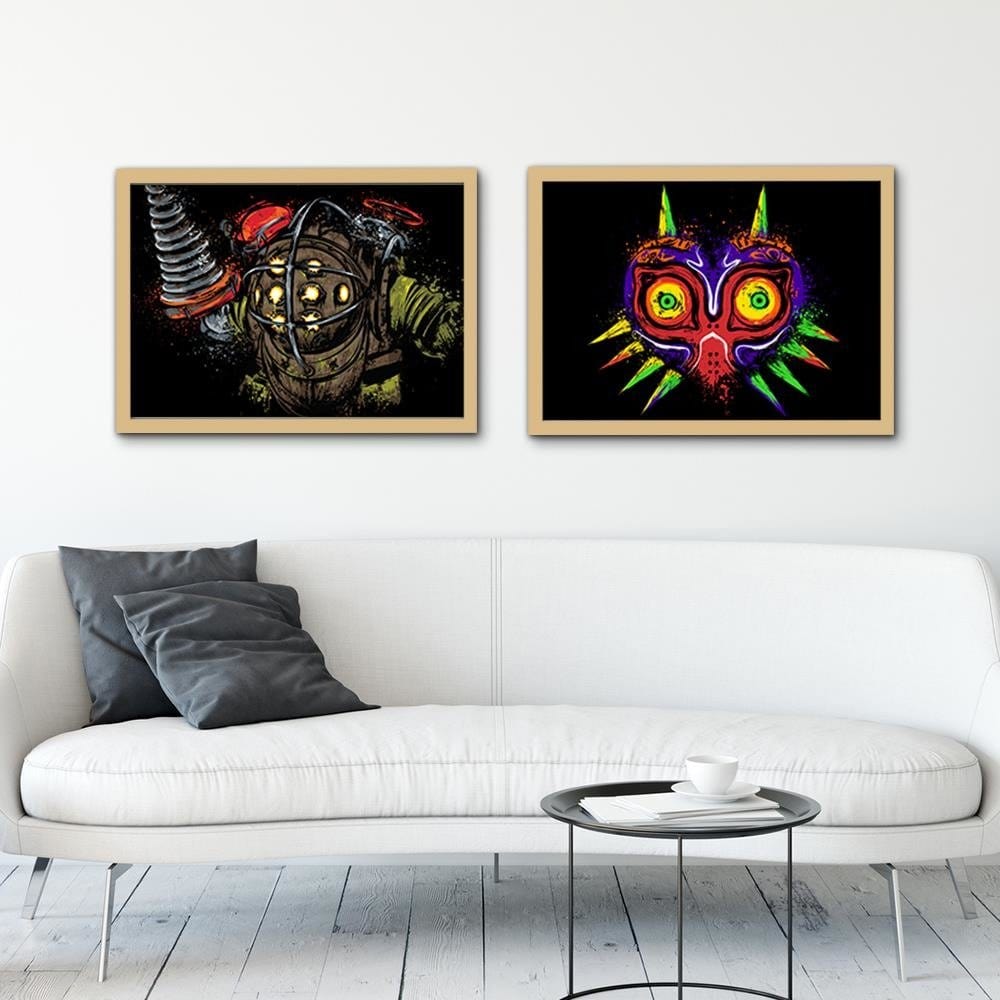 Glezna bēšā rāmī - Graphic Design  Home Trends DECO