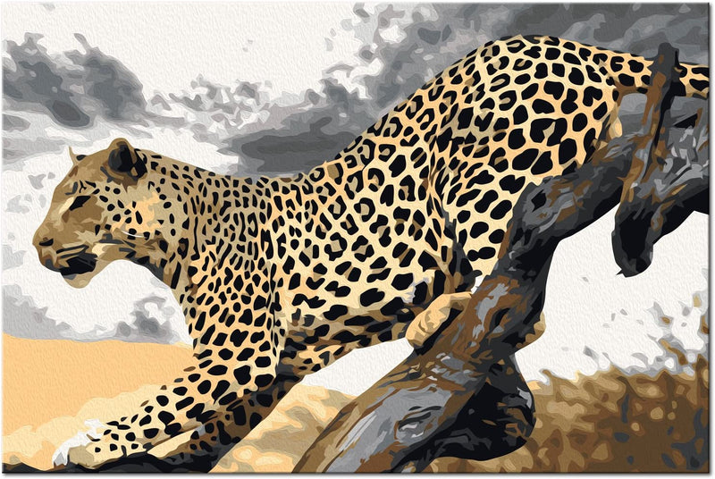 Glezna izkrāso pēc cipariem - Cheetah 60x40 cm Artgeist