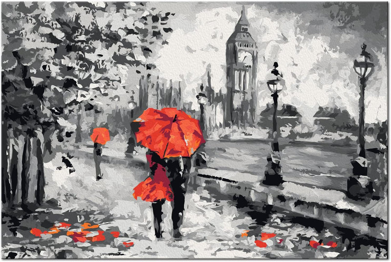 Glezna izkrāso pēc cipariem - From London With Love 60x40 cm Artgeist