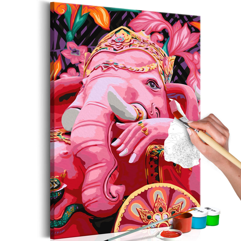 Glezna izkrāso pēc cipariem - Ganesha 40x60 cm Artgeist
