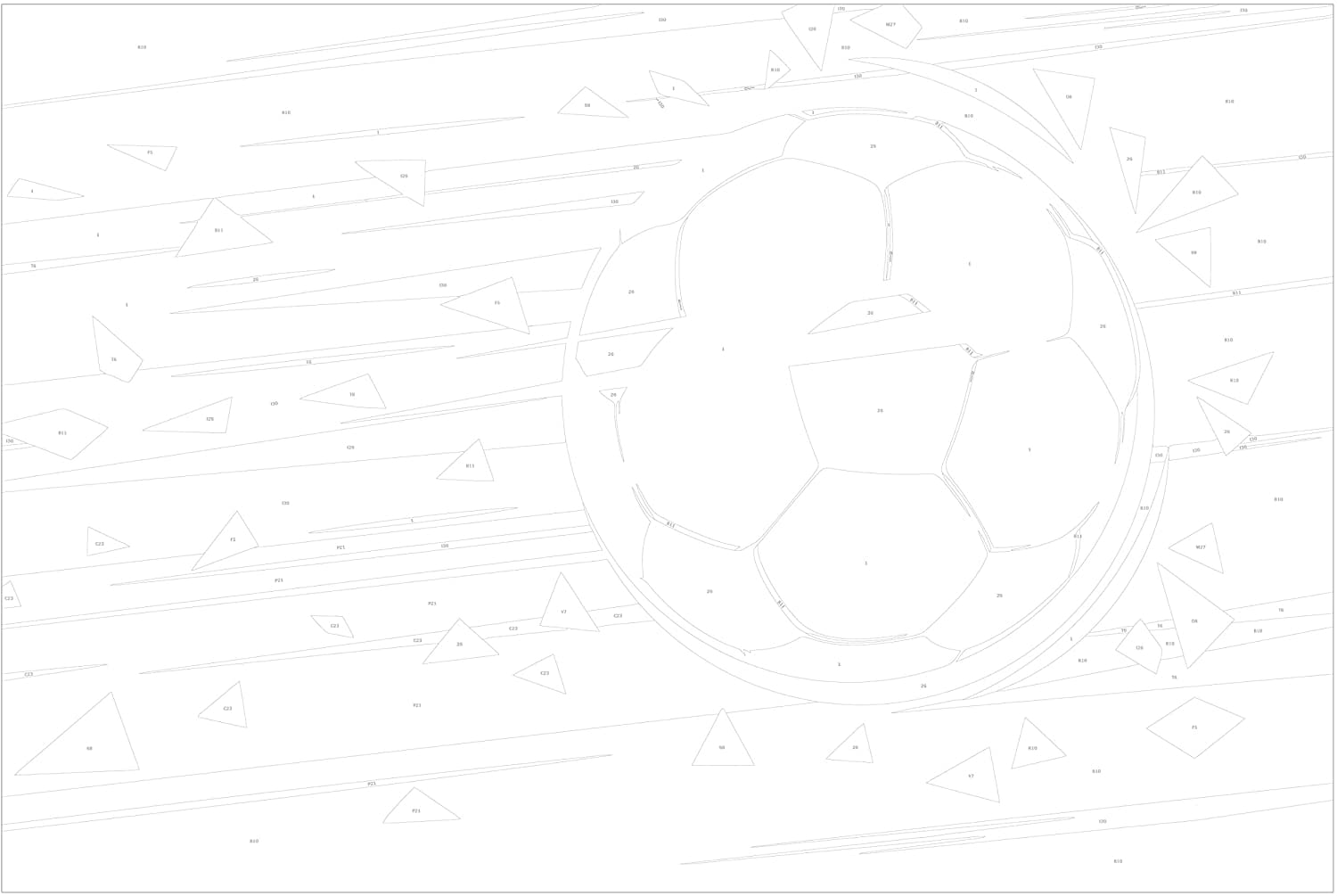 Glezna izkrāso pēc cipariem - Shoot and Goal! 60x40 cm Artgeist