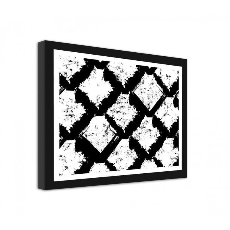 Glezna melnā rāmī - Abstract 4  Home Trends