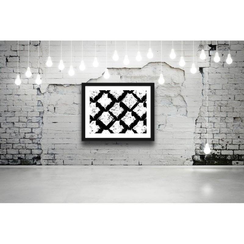 Glezna melnā rāmī - Abstract 4  Home Trends