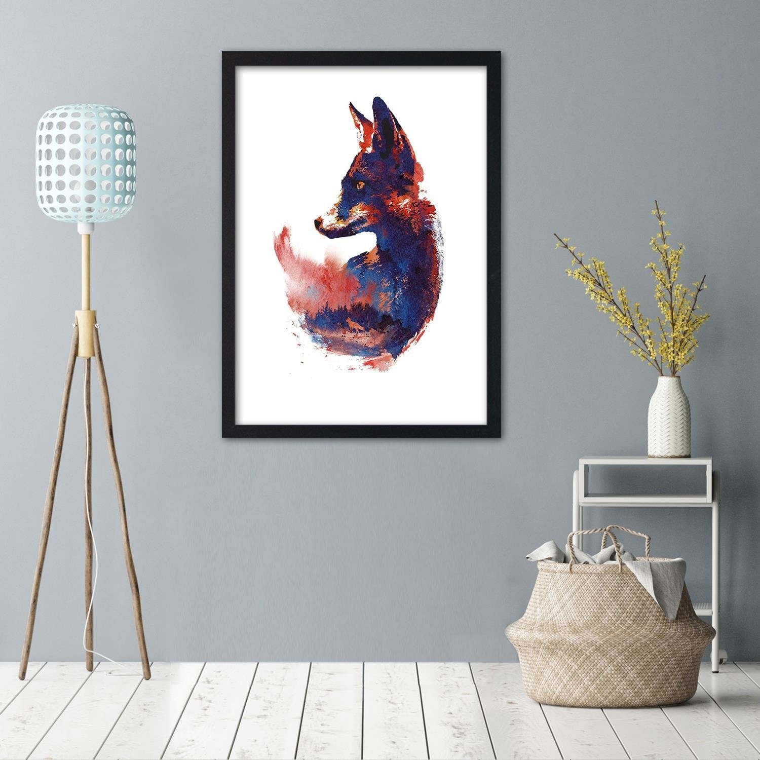 Glezna melnā rāmī - Alert November  Home Trends