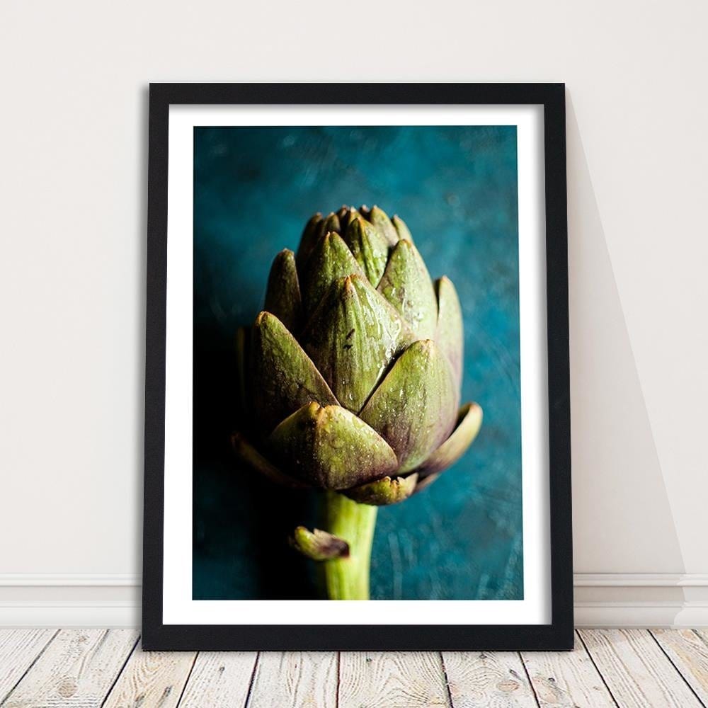 Glezna melnā rāmī - Artichoke  Home Trends