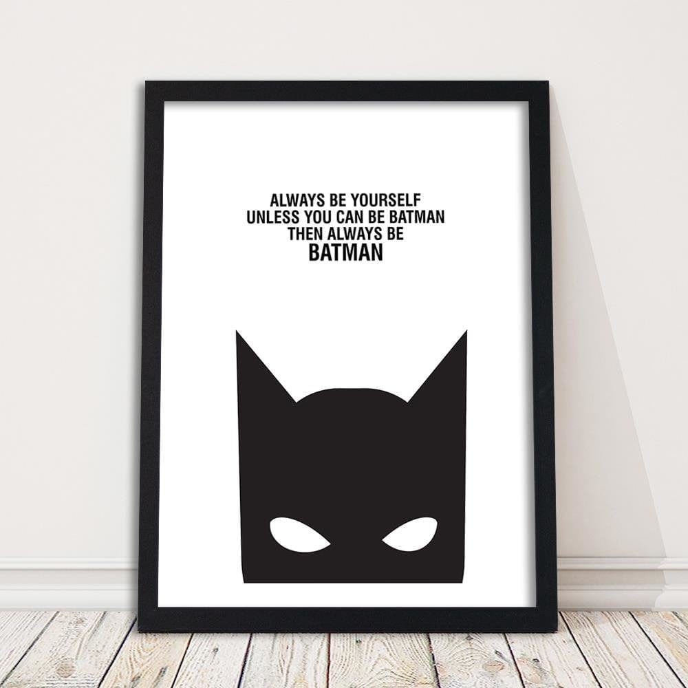 Glezna melnā rāmī - Be Yourself  Home Trends
