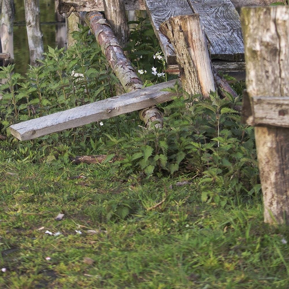 Glezna melnā rāmī - Broken Bridge  Home Trends