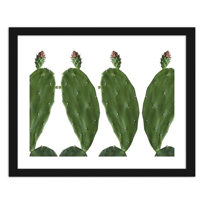 Glezna melnā rāmī - Cactus 2  Home Trends