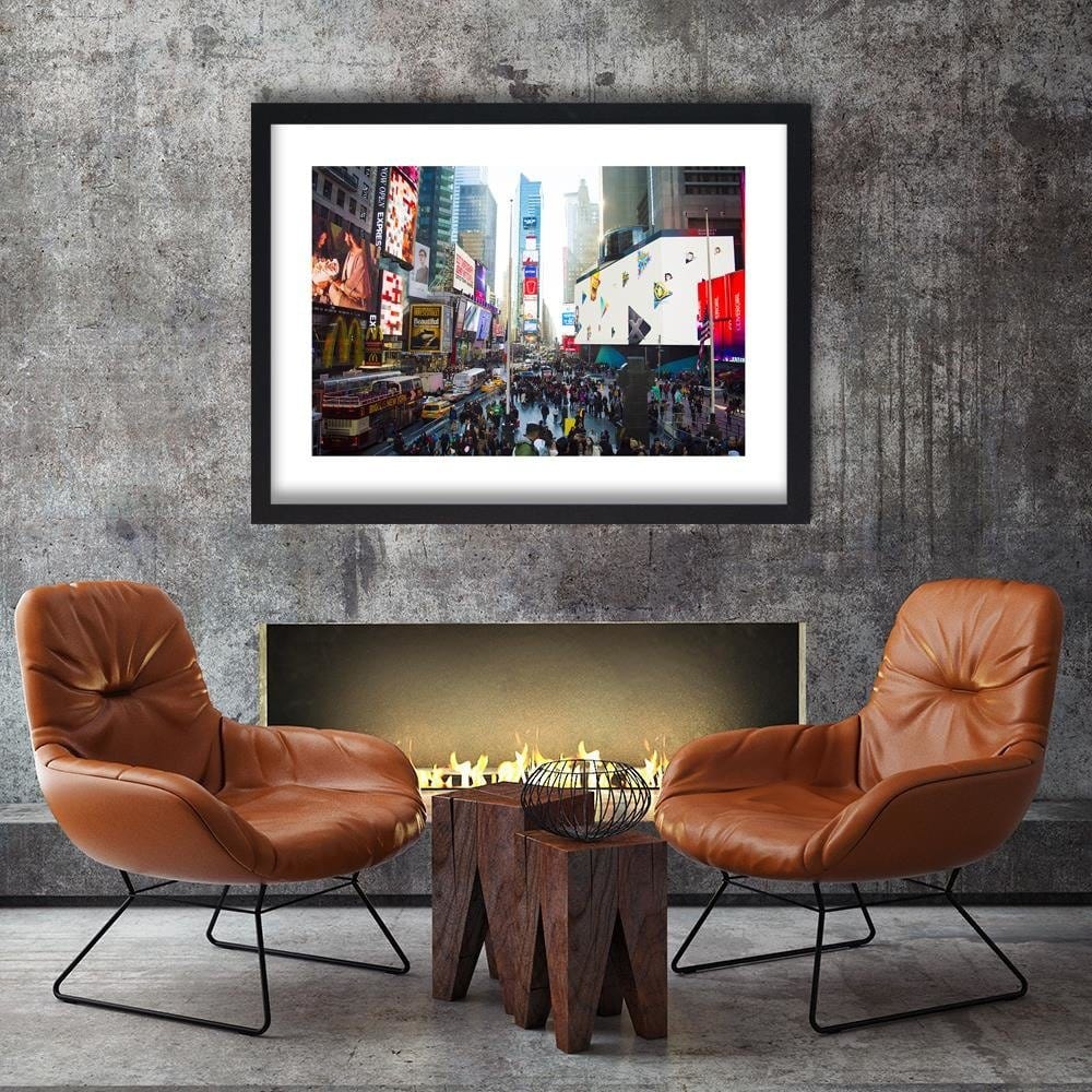 Glezna melnā rāmī - Center Noweg York  Home Trends
