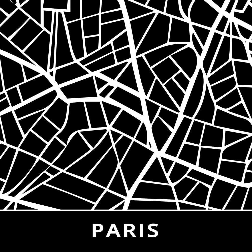 Glezna melnā rāmī - City Plan Couples  Home Trends