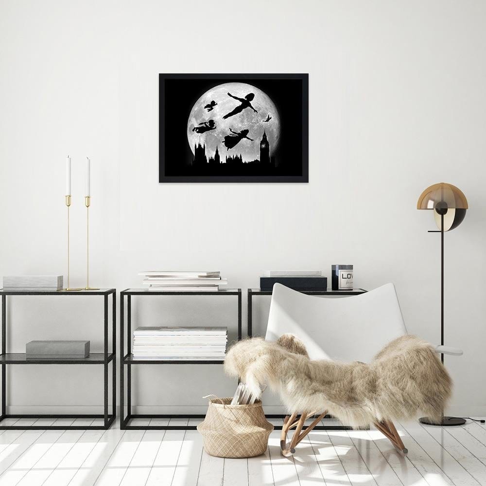 Glezna melnā rāmī - Fan Art  Home Trends