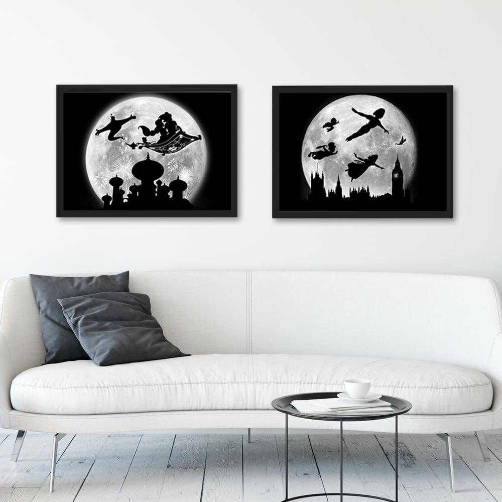 Glezna melnā rāmī - Fan Art  Home Trends