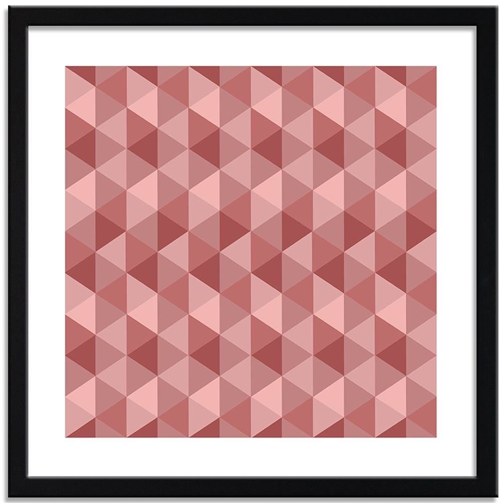 Glezna melnā rāmī - Geometric Forms 3  Home Trends