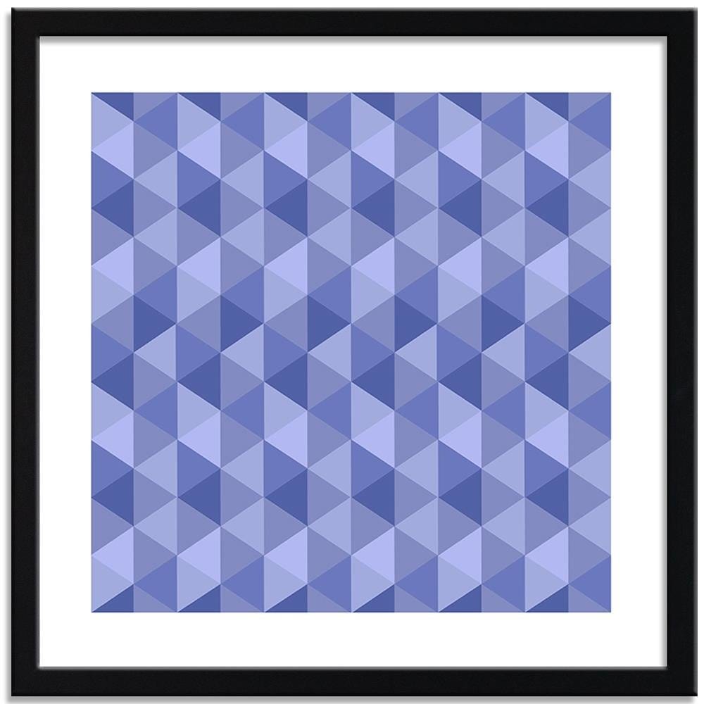 Glezna melnā rāmī - Geometric Forms 5  Home Trends