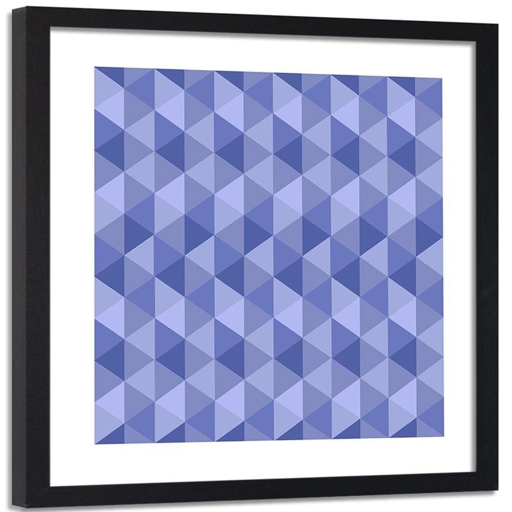 Glezna melnā rāmī - Geometric Forms 5  Home Trends
