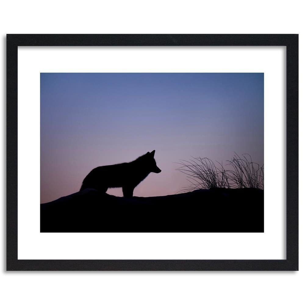 Glezna melnā rāmī - Hunt At Dawn  Home Trends