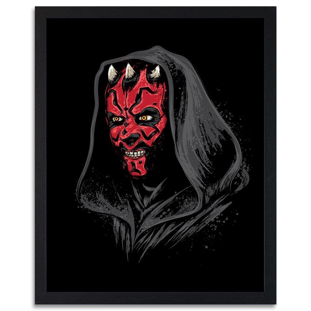 Glezna melnā rāmī - Lord Assassin Red  Home Trends