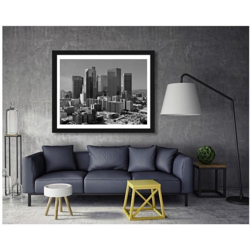 Glezna melnā rāmī - Los Angeles  Home Trends