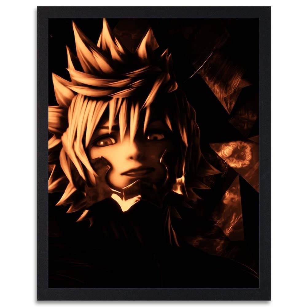 Glezna melnā rāmī - Manga Boy  Home Trends