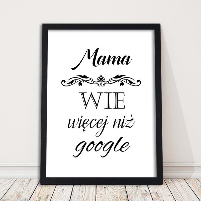 Glezna melnā rāmī - Mom knows more than Google.  Home Trends