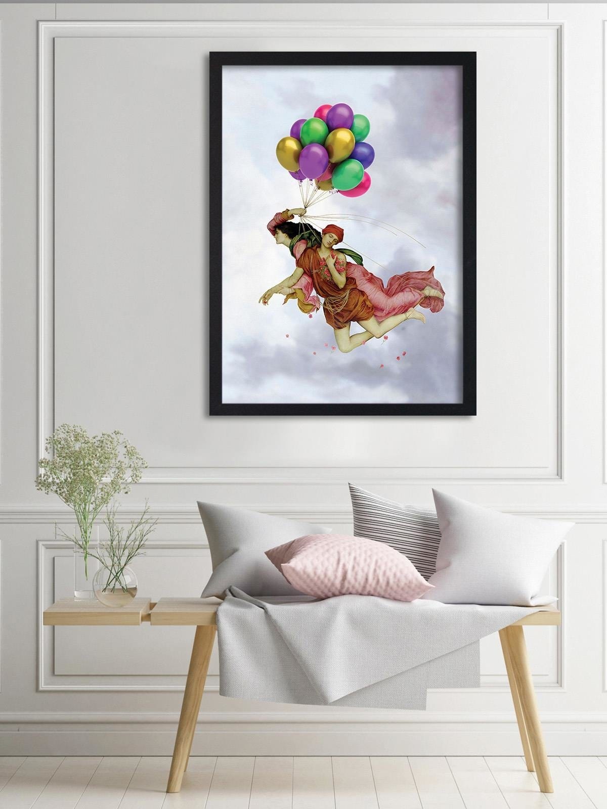 Glezna melnā rāmī - Night And Sleep Image  Home Trends