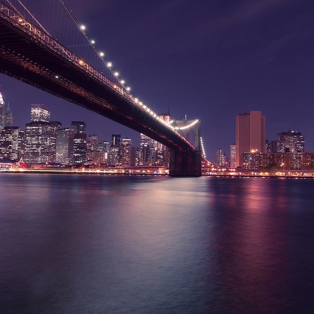 Glezna melnā rāmī - Night City  Home Trends
