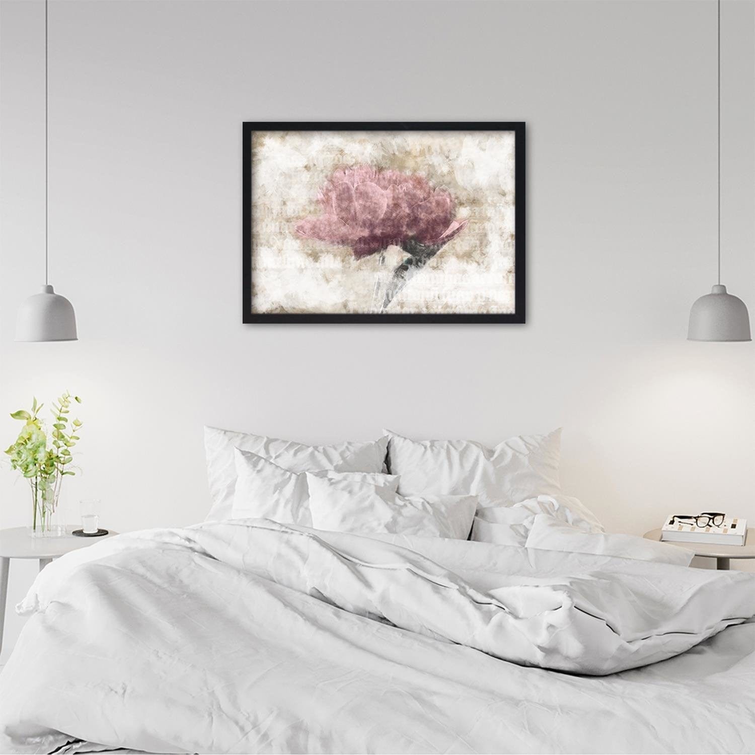 Glezna melnā rāmī - Pink Abstraction  Home Trends