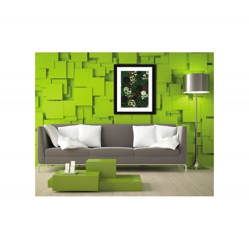 Glezna melnā rāmī - The skulls of the moro  Home Trends