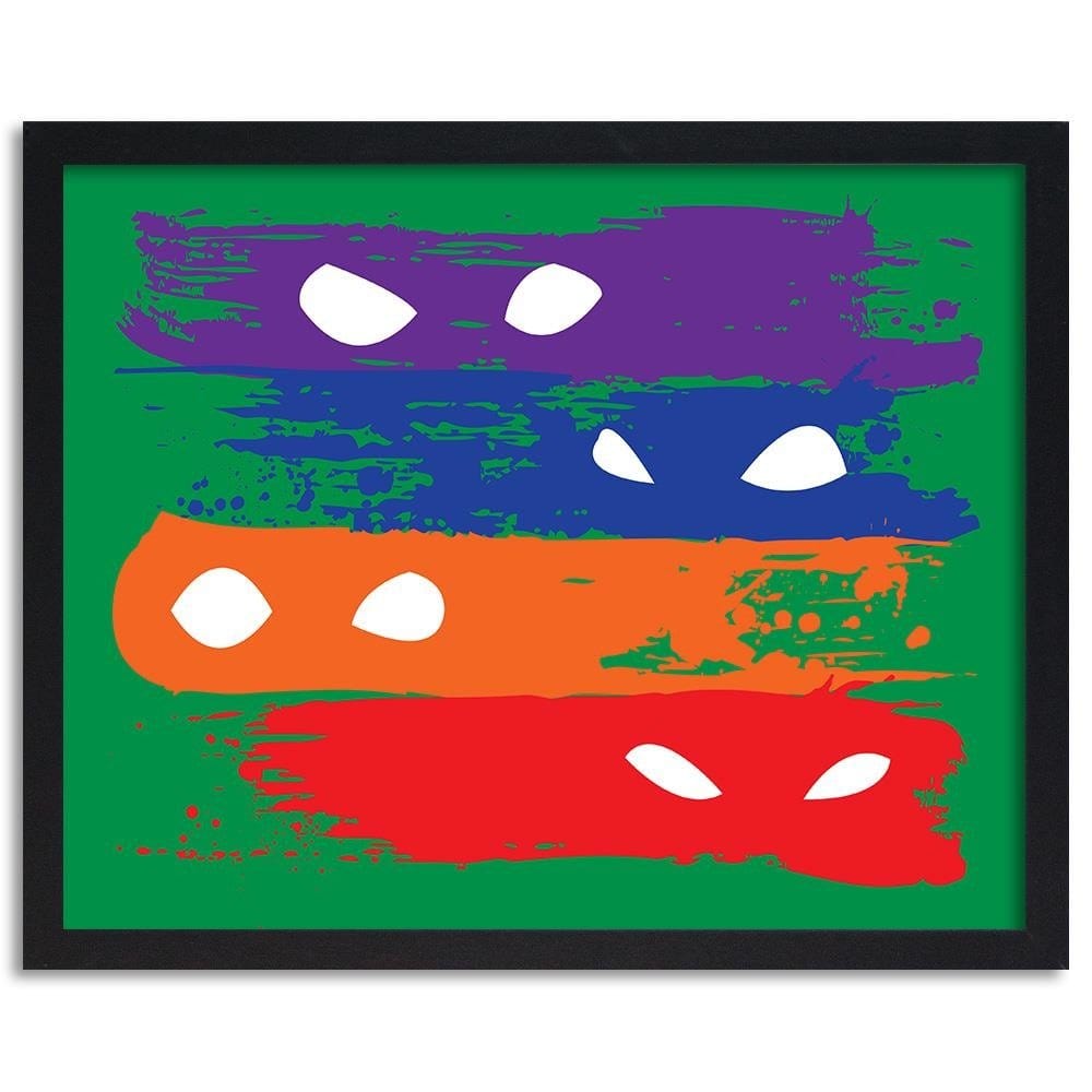 Glezna melnā rāmī - Zorro Artwork  Home Trends