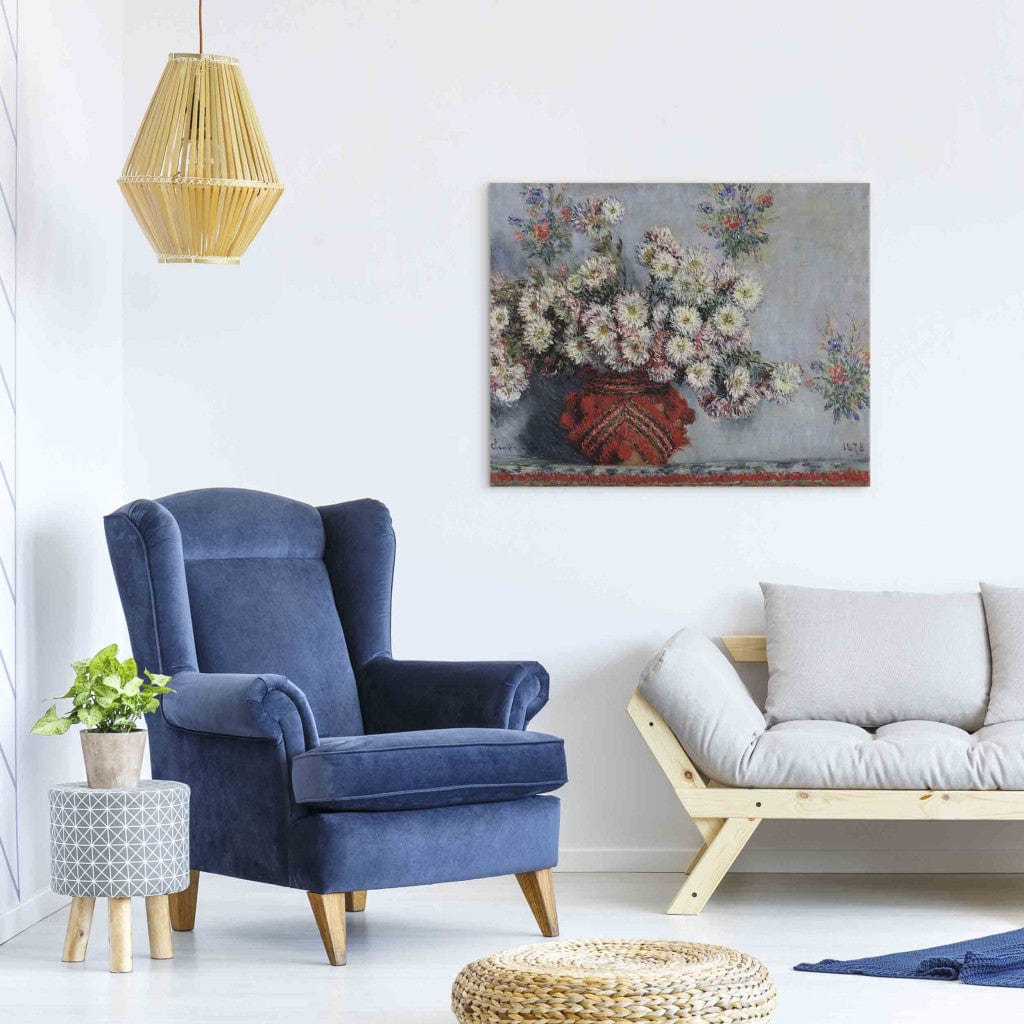 Gleznas reprodukcija - Claude Monet - Chrysanthemums G-ART