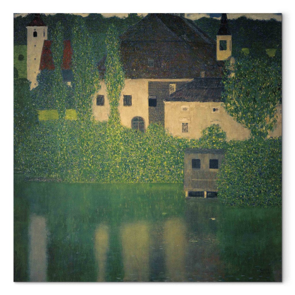 Gleznas reprodukcija - Gustav Klimt - G.Klimt, Schloa Kammer am Attersee I G-ART