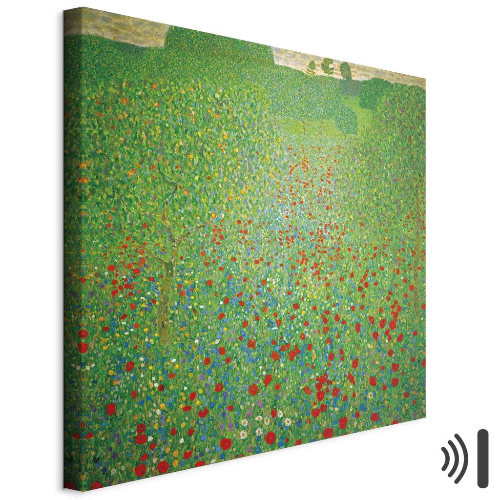 Gleznas reprodukcija - Gustav Klimt - Poppy Field G-ART