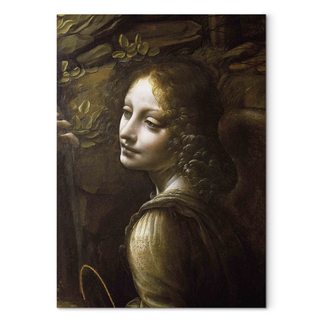 Gleznas reprodukcija - Leonardo da Vinci - Detail of the Angel, from The Virgin of the Rocks G-ART